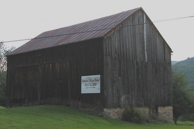 preserved antique barn