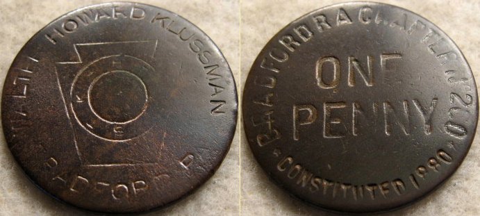 masonic penny