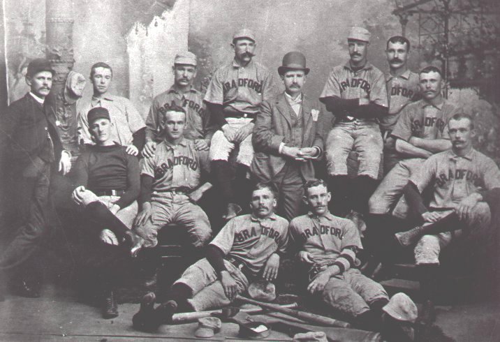 Bradford Baseball Team, late 1800s