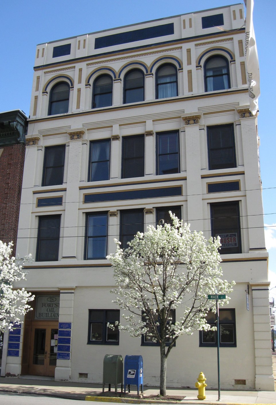 Forest Oil Building - front view