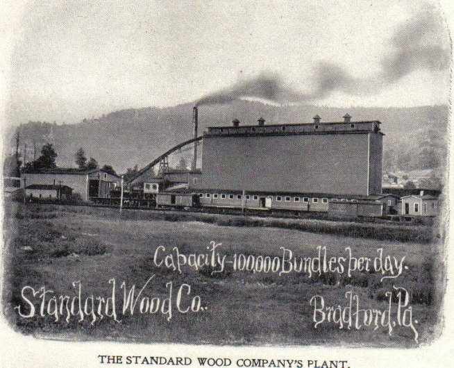 Standard Wood Company - photo from Historical Bradford Illustrated - Fernelle A. Hatch 1901