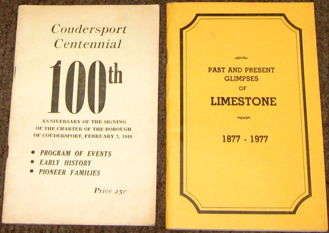 1948 Coudersport Centennial, 1977 Limestone Centennial