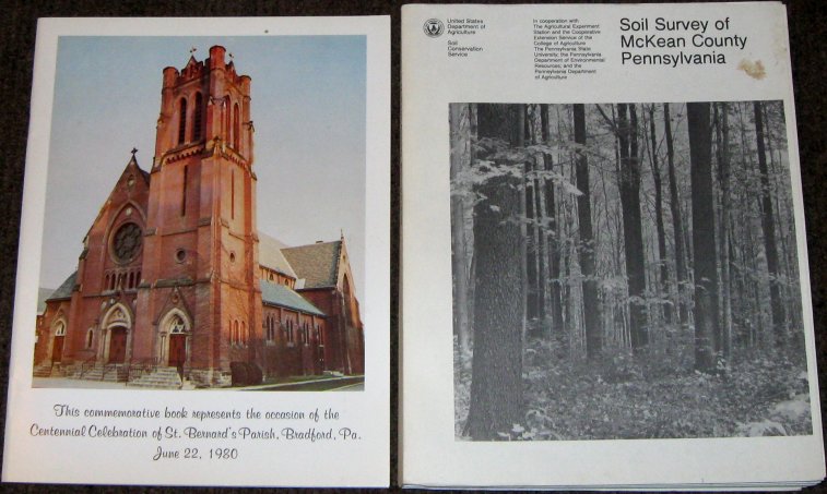 1980 St Bernard's Centennial, 1987 McKean Soil Survey