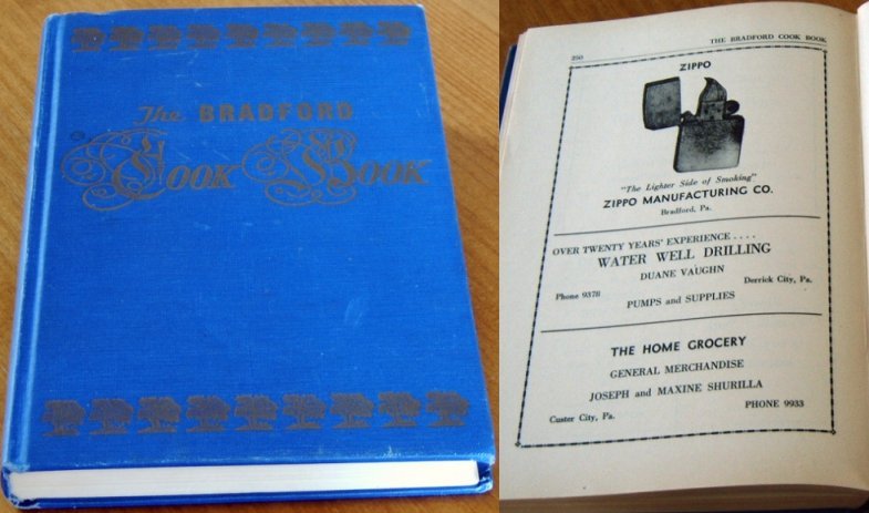 The Bradford Cook Book 1946 -donated by Hans Korpel