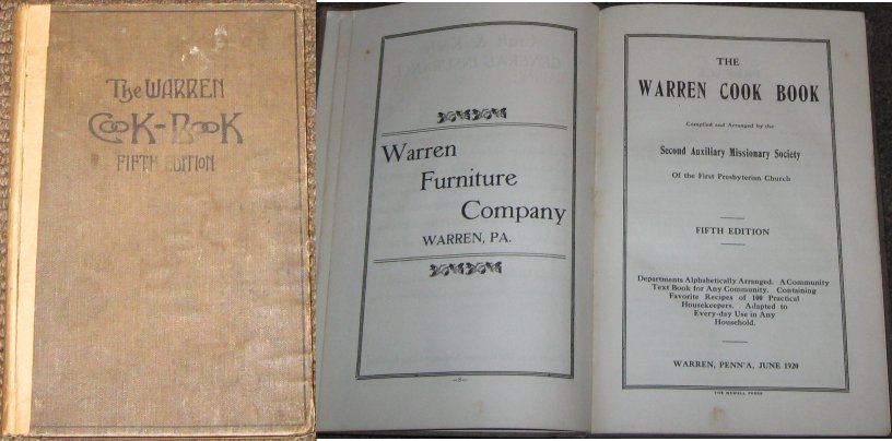 The Warren Cook-Book 1920