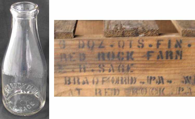 Red Rock Farm -EH Sage - bottle & wood case