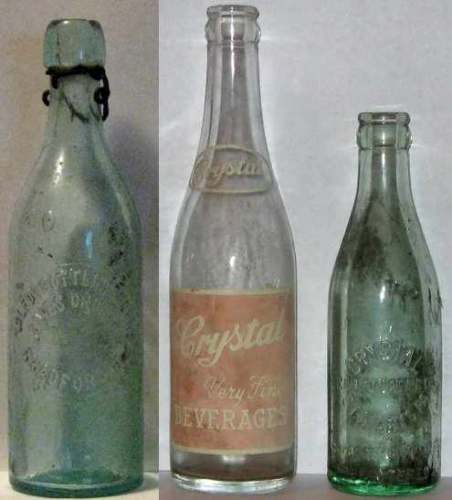 Toledo Bottling Works of Bradford / Crystal Beverages & Crystal Carbonating Co of St Marys