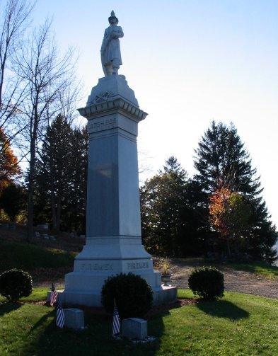 firemen's monument - oak hill