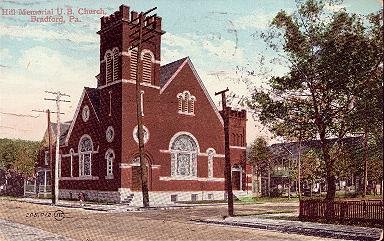 Hill Memorial U.B. Church -Bradford, don./D. Rathfon