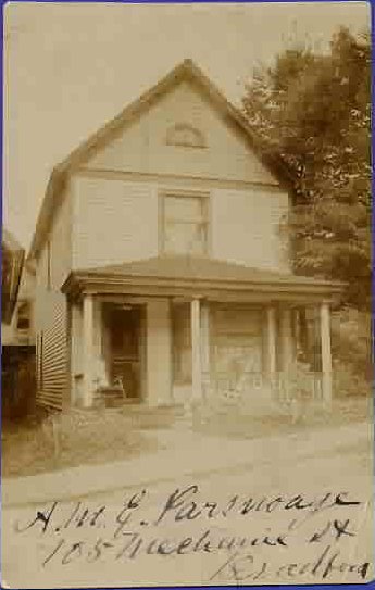 African Methodist Episcopal Church Parsonage -Bradford, don./D. Rathfon