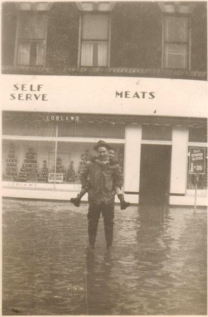 1947 In front of Loblaws -don/D. La Plant