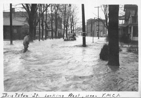 1947 Bradford Flood, Boylston St -don./D. Rathfon