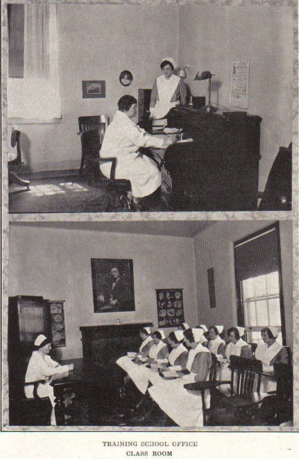 Nurse's Training School Office / Class Room 1928