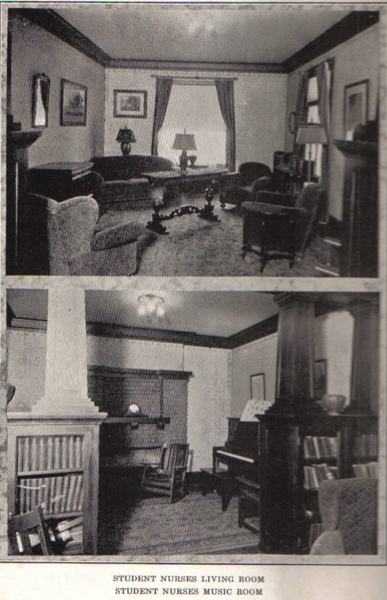 Student Nurses Living & Music Rooms