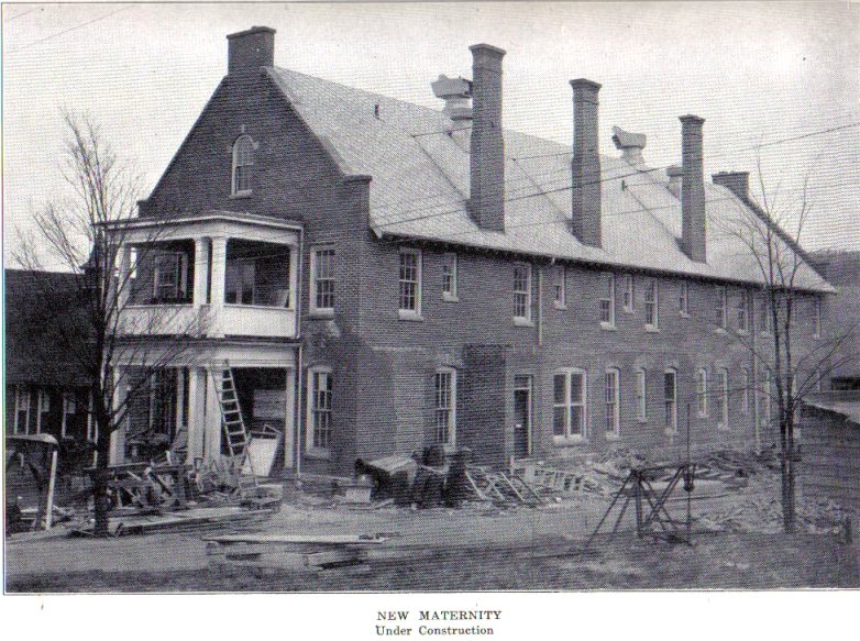 Maternity Ward Under Construction 1926