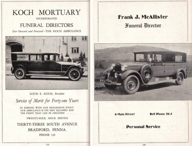 Funeral Directors 1928