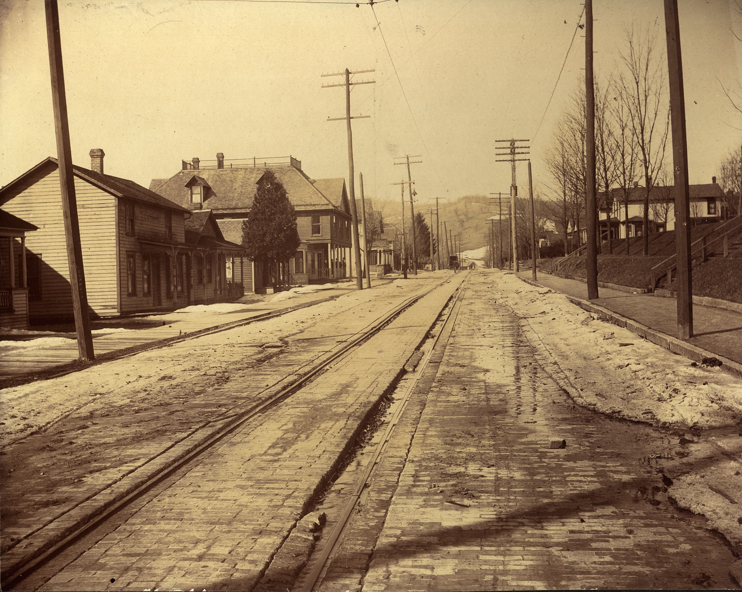 School St opposite 3rd Ward School