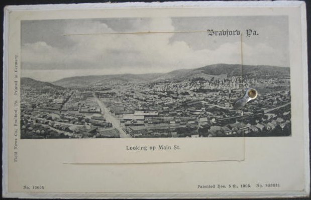 1905 Bradford souvenir postcard booklet