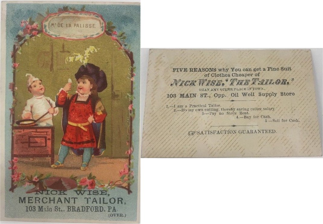 Nick Wise - Tailor ad card