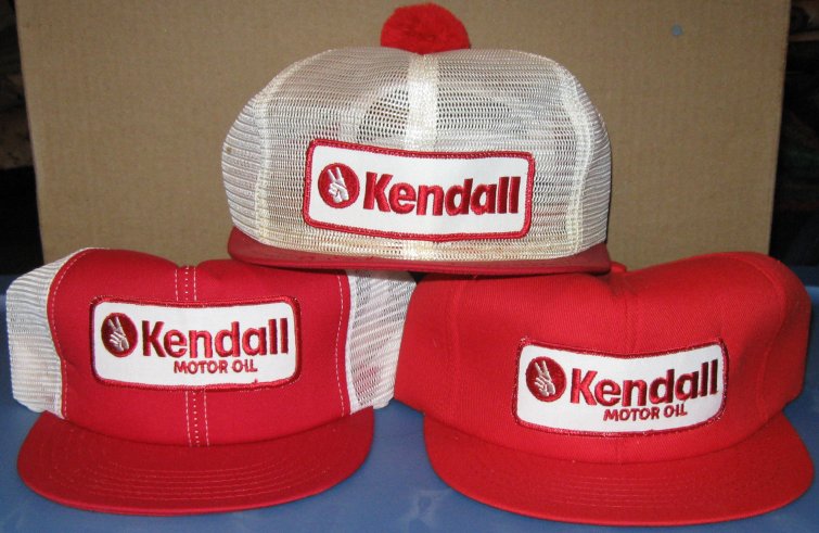 3 kendall oil hats