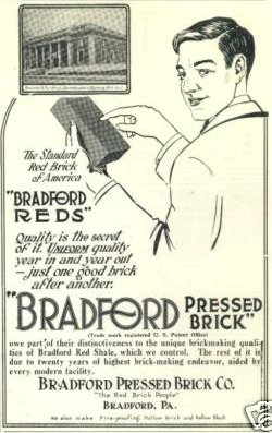 Bradford Pressed Brick Company Ad