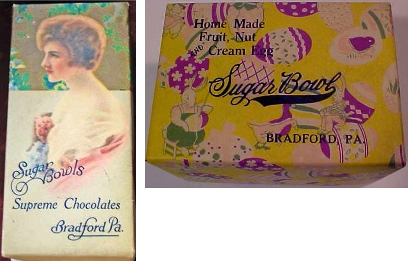 Sugar Bowls candy boxes