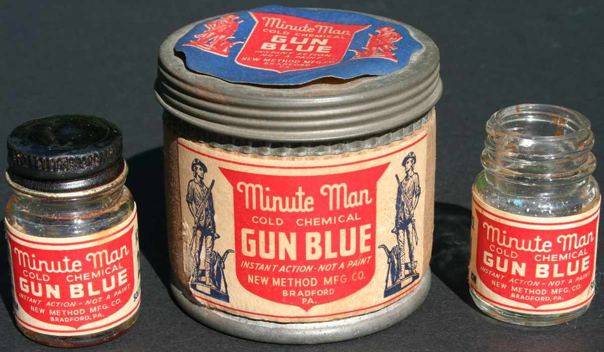 Minute Man Gun Blue - New Method Mfg Co of Bradford