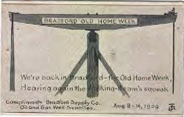 Bradford 1909 Old Home Week Card -don./M. Fairbanks