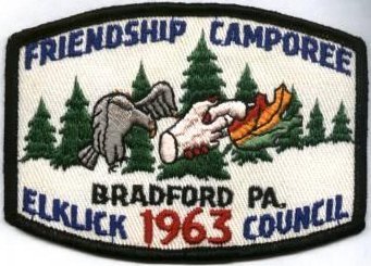 Bradford Boy Scouts 1963 Camporee Badge