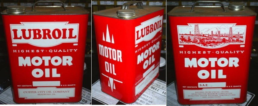 Lubroil Can - Custer City Oil Company