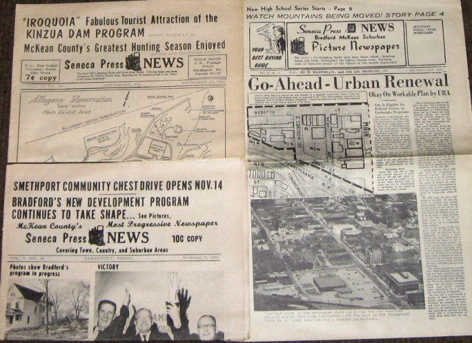 Seneca Press News 1962, '64, '66