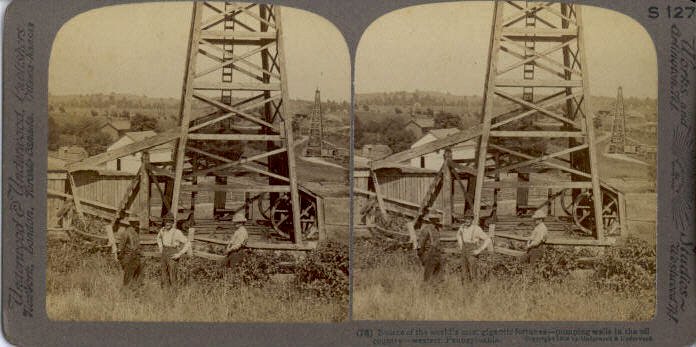 Bradford Oil Derrick & Rig -don./D. Rathfon