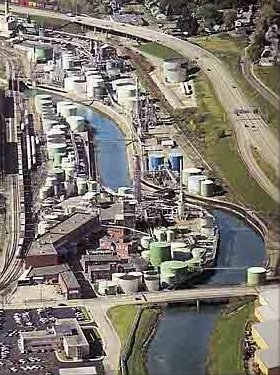 Bird's Eye View of Kendall Refinery -don./M. Fairbanks