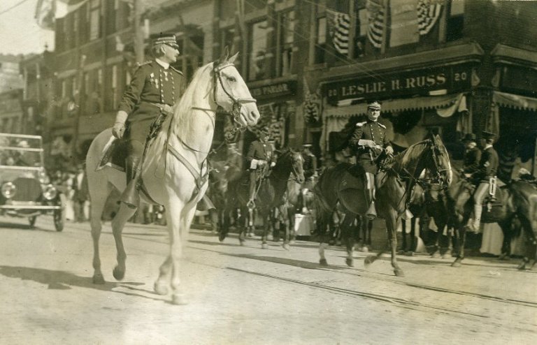 military horses