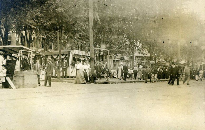 booths on the square