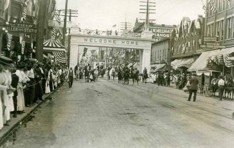 welcome home parade