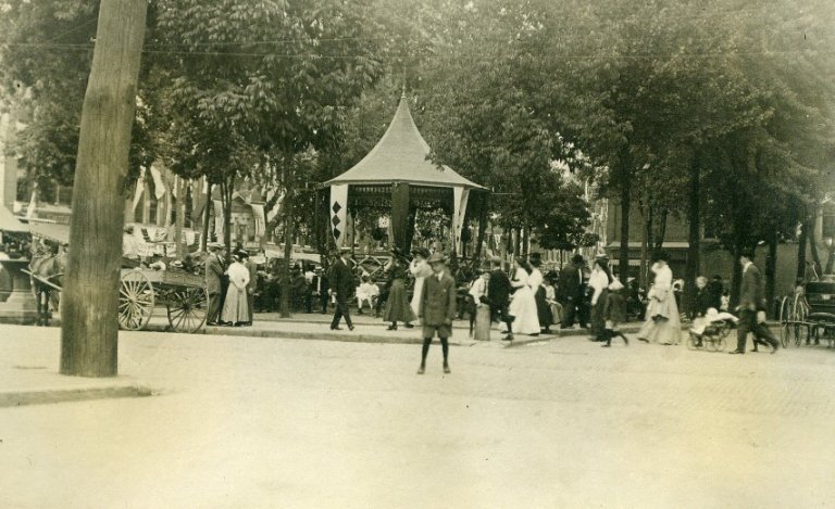 bandstand on the square