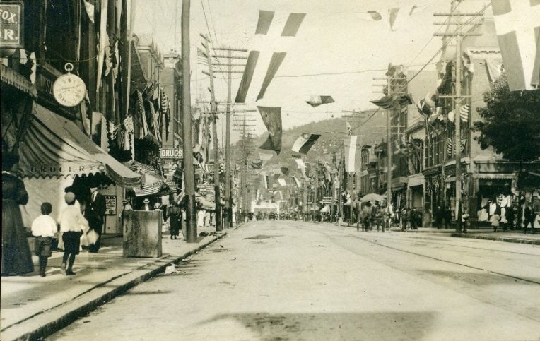 parade day on main street