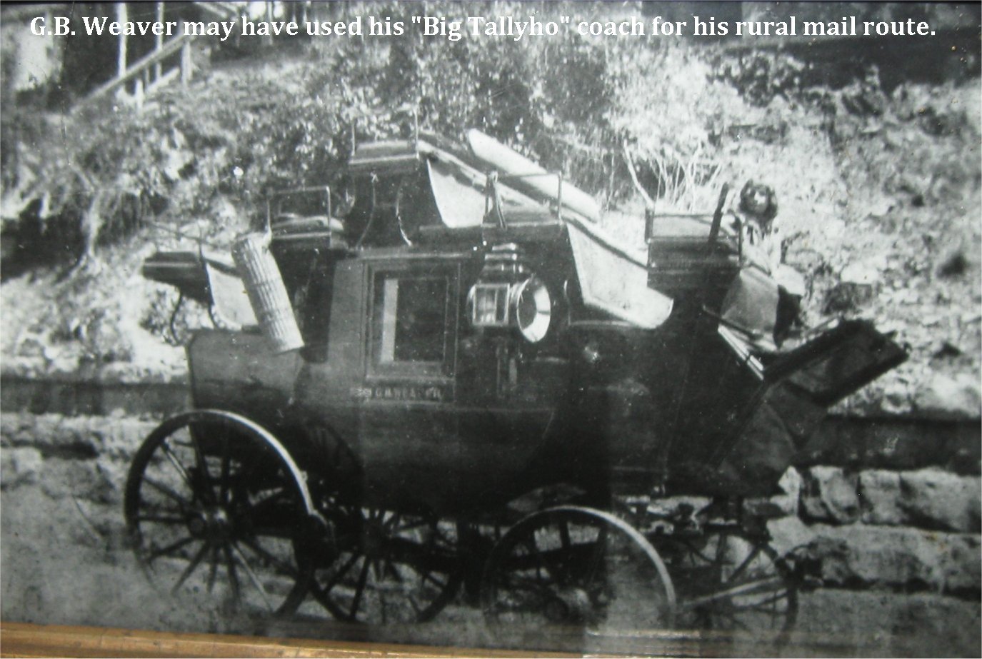 George Weaver's "Big Tallyho" Coach