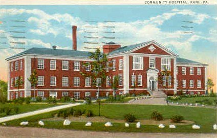 Community Hospital, Kane PA -don./D. Rathfon