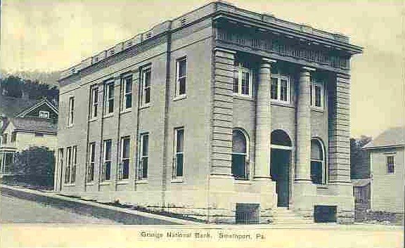 Grange National Bank, Smethport PA -don./D. Rathfon