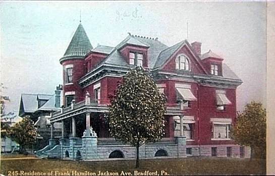 Frank Hamilton Home, Jackson Ave -don./D. Rathfon