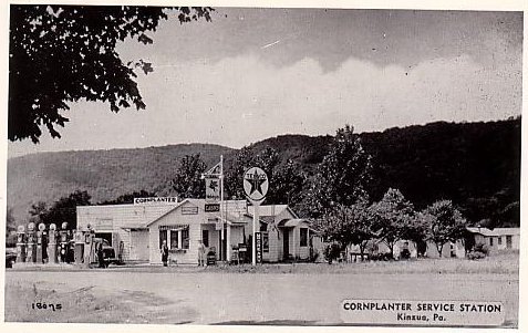 Cornplanter Gas Station, Kinzua PA -don./D. Rathfon