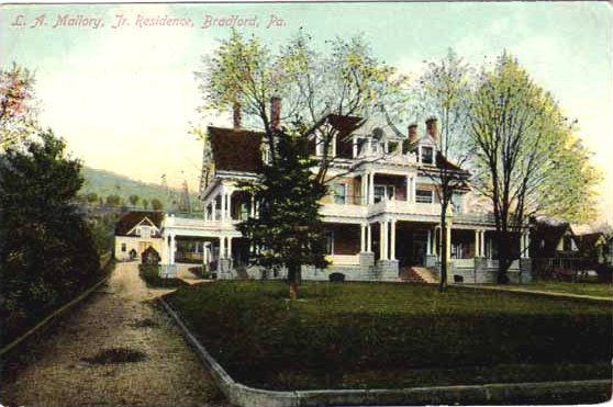 L.A. Mallory Home, Bradford PA