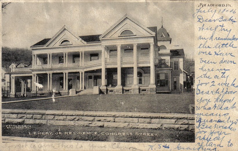 L. Emery Home, Bradford -don./D. Rathfon