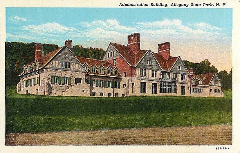 Administration Building at Allegany State Park