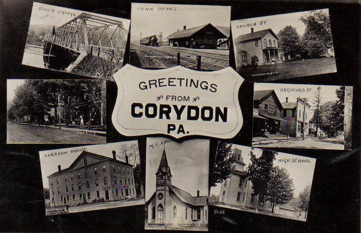 Greetings from Corydon PA -don./D. Rathfon