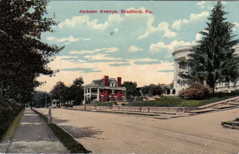 Jackson Ave looking West -don./D. Rathfon