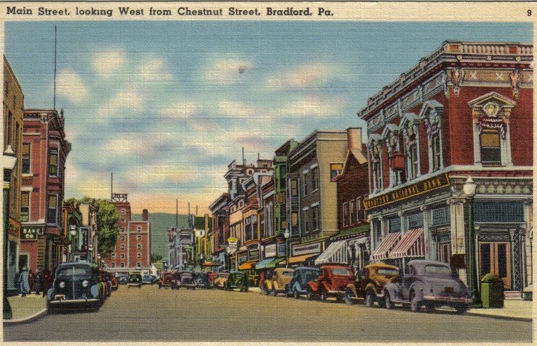 Main St west from Chesnut St -don./D. Rathfon