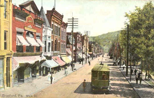 bradford - main st trolley